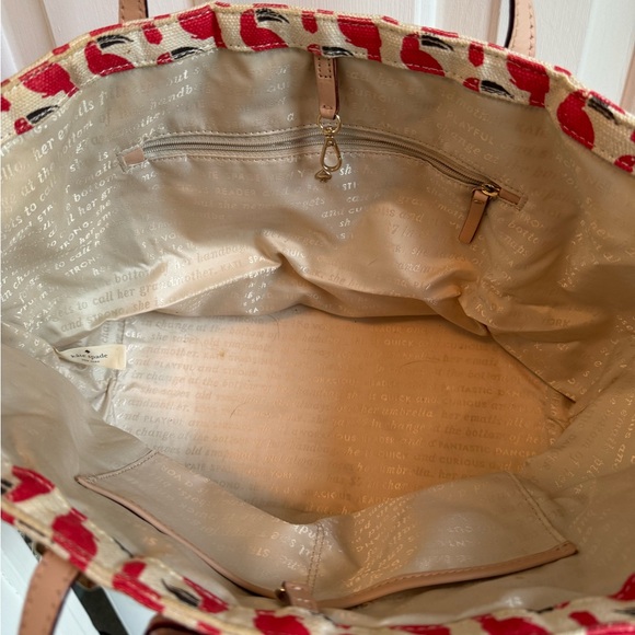 Kate Spade toucan canvas tote bag - Picture 6 of 6